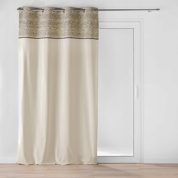 Draperie Douceur D'Interieur CAMALIA, 140x240cm, бежов, 71% памук, 26% полиестер