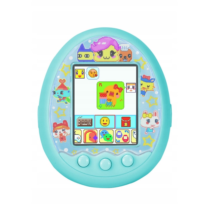 Интерактивна детска играчка, Тамагочи, виртуално животно, 12 образователни игри, многоцветна, лесна за използване