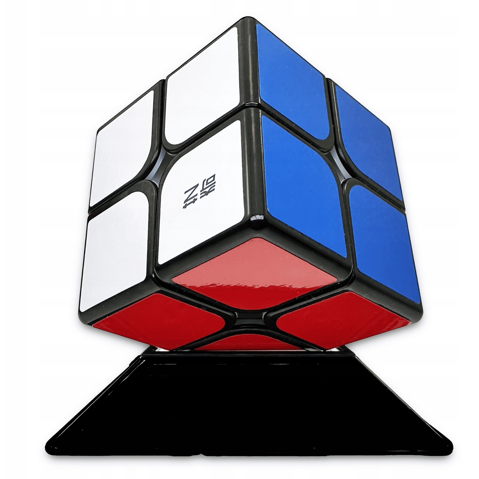 Set cuburi logice 2x2 + Piramida + Megaminx, QiYi, culori vii