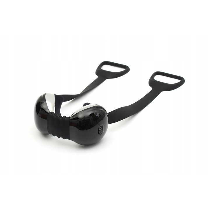 Aparat de masaj pentru gât Max-Tech MAX-4060, 2 capete de masaj, funcție de încălzire, negru, 250x140x130mm