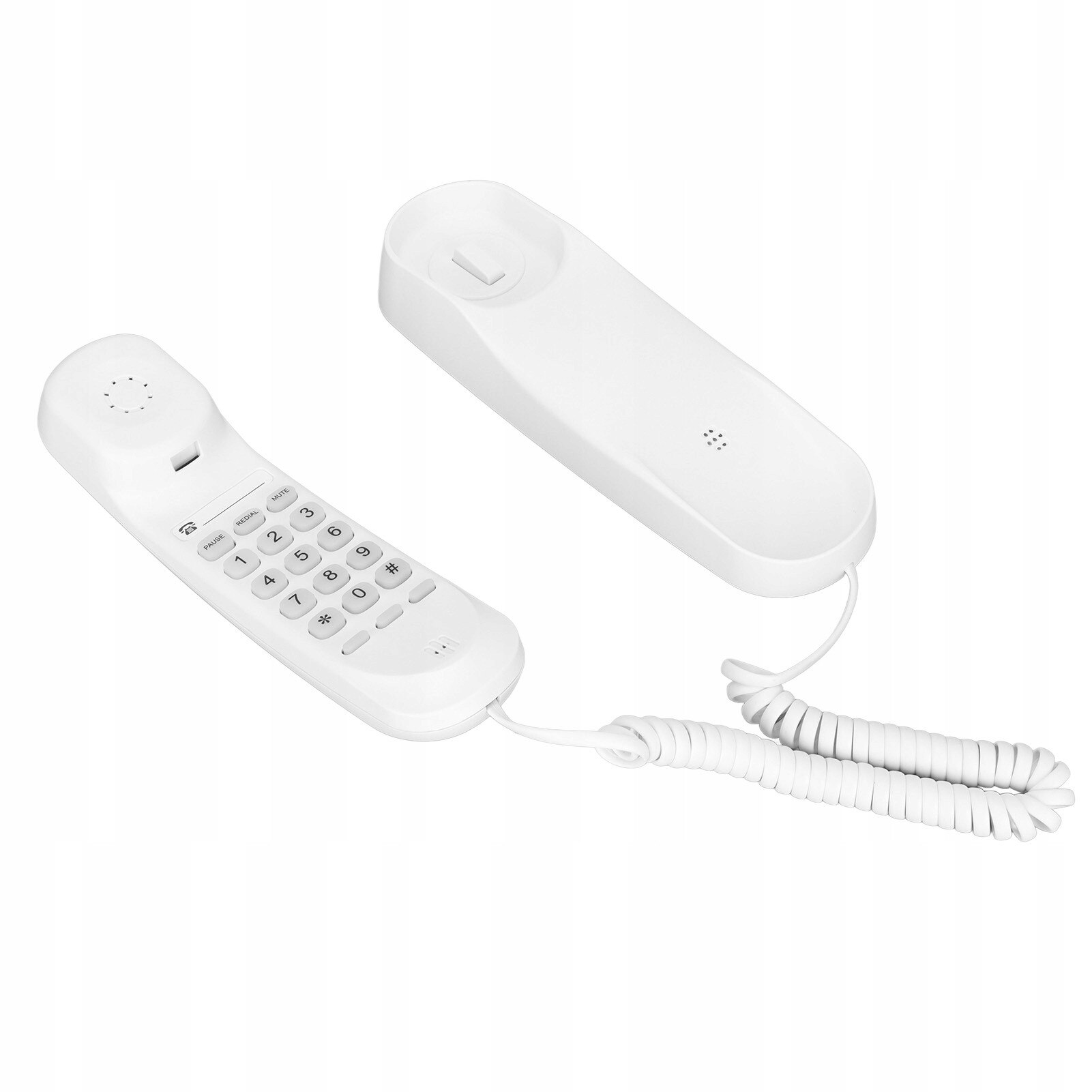 Telefon fix cu fir, alb, functie de re-dialare - eMAG.ro
