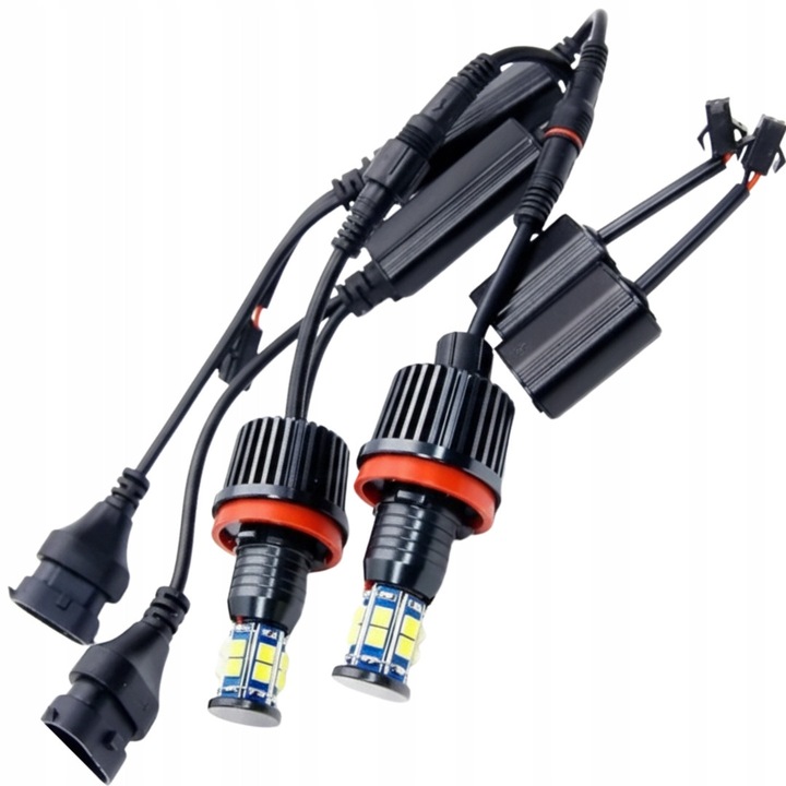 2 db H8 LED Marker izzó készlet, Canbus, 240W, BMW-hez, fehér, Plug & Play