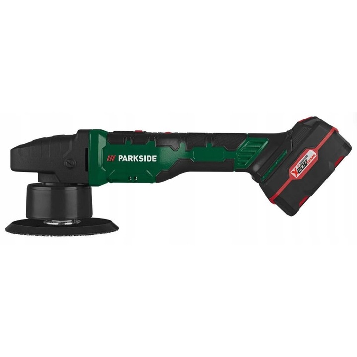 PARKSIDE PPMAS 20-Li A1 Polírozógép, 20V, 4Ah, 150mm, készlet tokkal