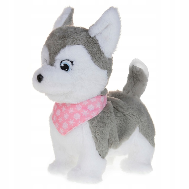 Jucarie de plus, Interactiv, Husky Luna, 30x25cm