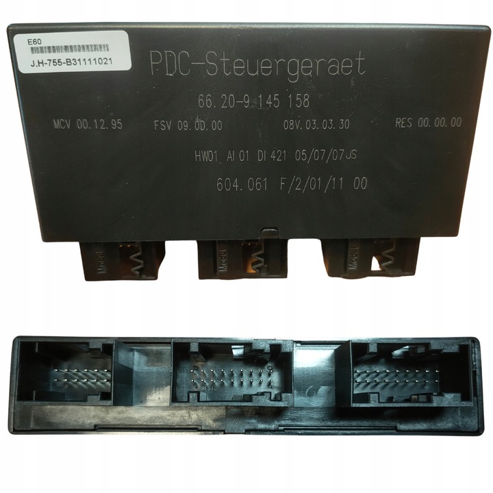 PDC parkolóvezérlő modul BMW E65 E66 E70 E71-hez, 1 x modul, OEM számok: 66210418108, 66216954007, 66210395856, 66219116264