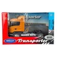 Automacheta SCANIA R470 Welly, narancssárga, 1:32