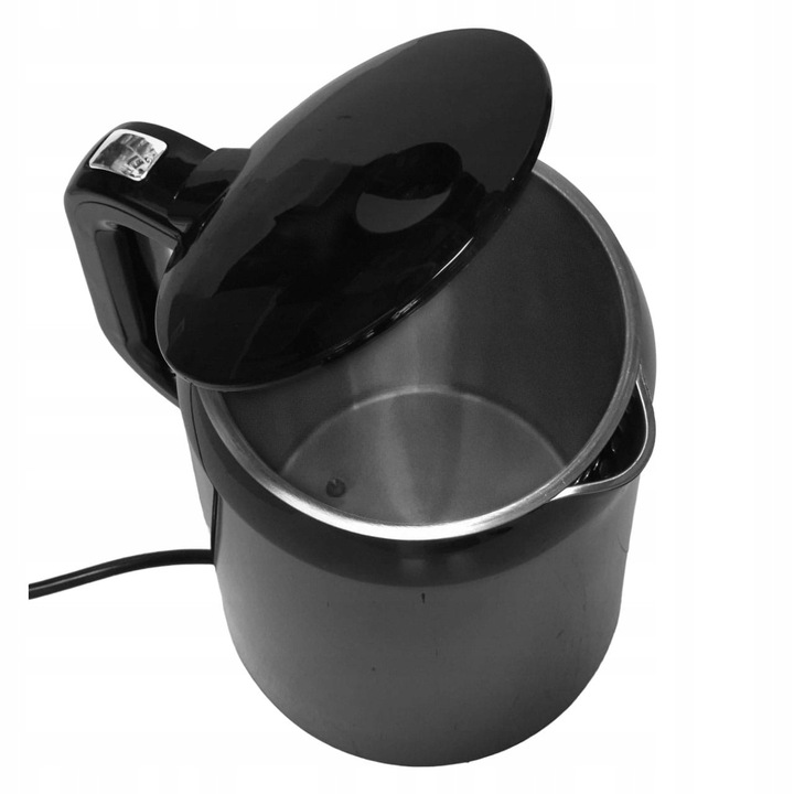 Fierbator electric cu reglare temperatura, 1,7L, negru, sticla, 1850-2200W