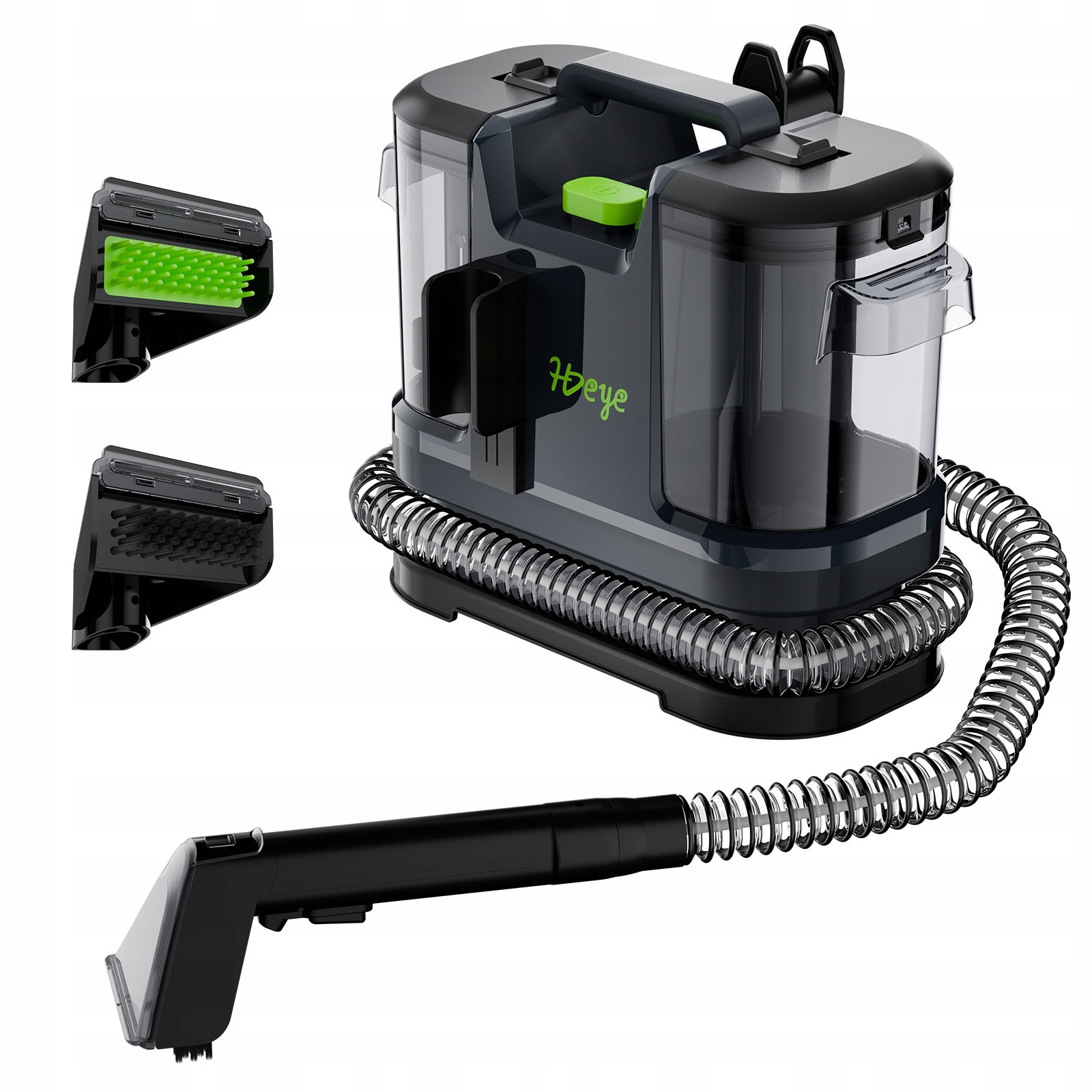 Aspirator Piorator pentru Curatarea Covorului si Tapiteriei, 450W, 6 Accesorii, 1.8L, Multicolor, 335x235x305mm