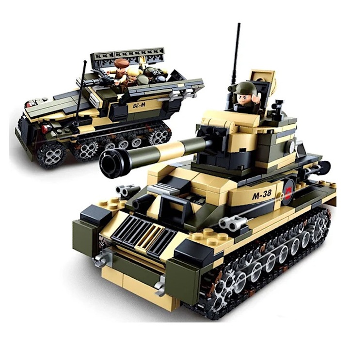 Set de constructie, Sluban, 8 in 1