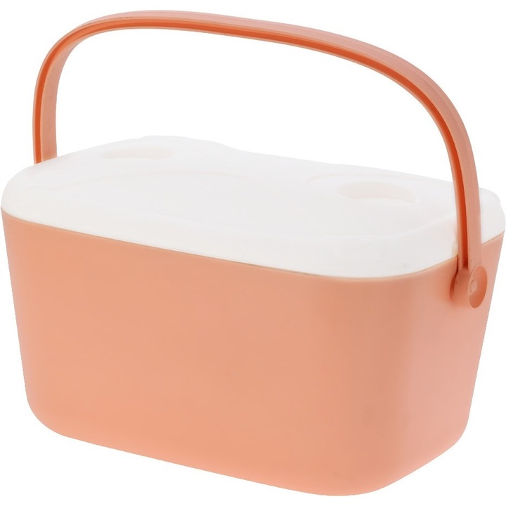 Cutie frigorifica 20L Koopman International roz, material PP si PE, dimensiuni 47x34x26cm, pentru exterior si picnic