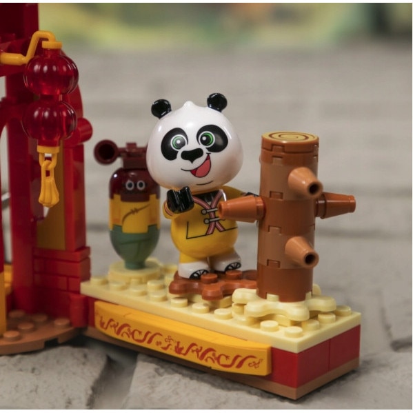 Set de constructie Kung Fu Panda, Pantasy, tabara de antrenament