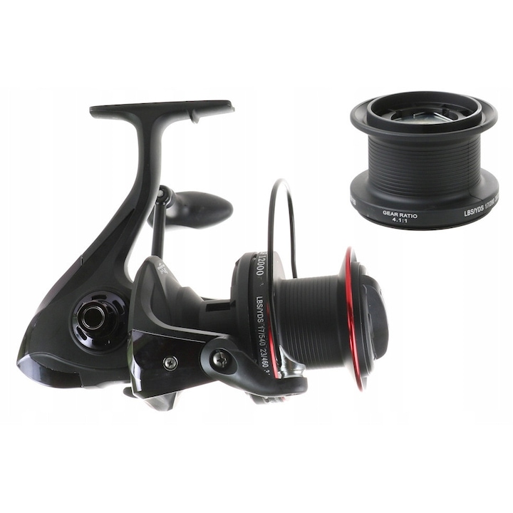 Mulinete Duzy Sea Wolf 12000, 8+1 rulmenti, 4.1:1, cu spule suplimentare