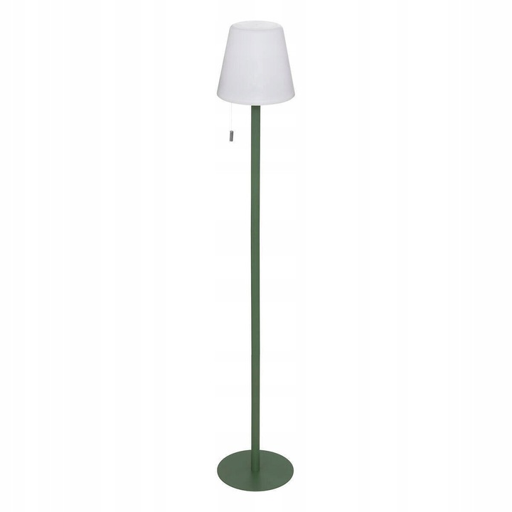 Lampa de gradina inalta Atmosphera ZACK, 108cm, 3 moduri de iluminare, verde, 18x18cm