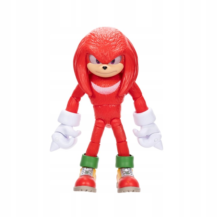Figurina Sonic the Hedgehog 3, Knuckles, 12 cm, multicolor, set colectionar