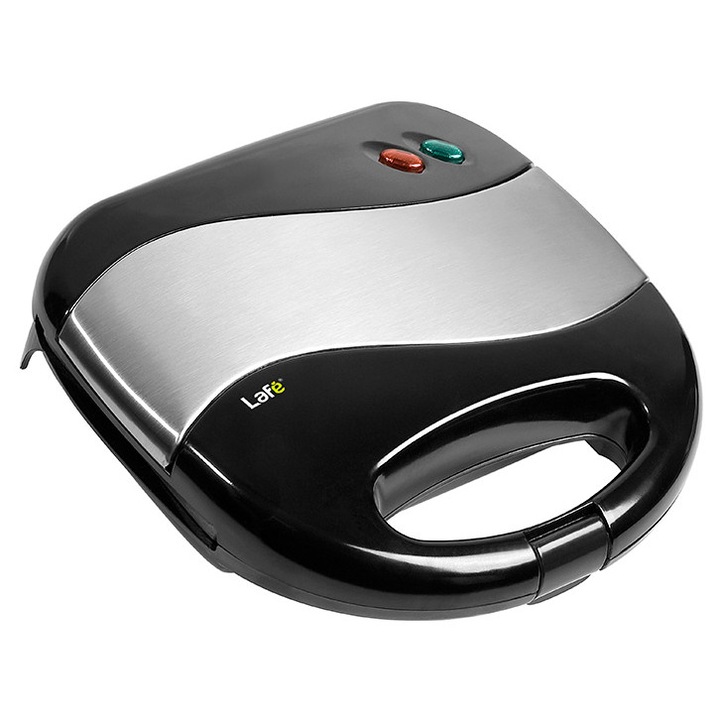 Opiekacz de sandvisuri Lafe TSZ-006, 800W, ceramica, 2 lampi de control