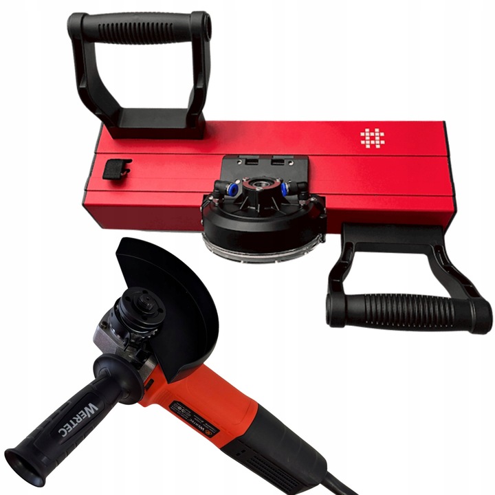 Set polizor Wertec, 1100W, 45cm