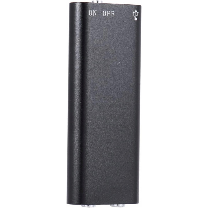 Dictafon Mini Bestselection, dispozitiv spionaj, detectie, discret, negru