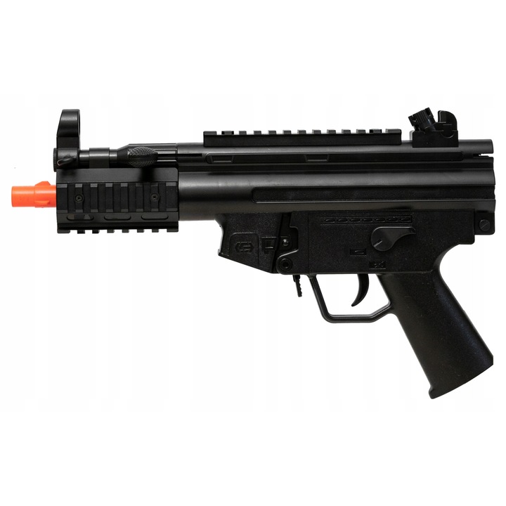 Pusca cu bile de apa, 75cm, 2 in 1, cu lanterna, moduri automate si manuale, graffiti unic