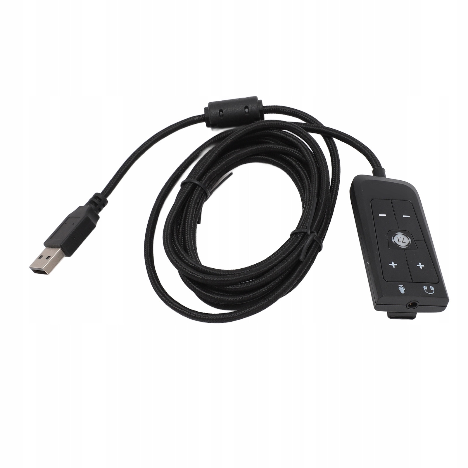 Adapter audio USB la jack 3,5 mm, 2m, pentru Kingston HyperX Cloud
