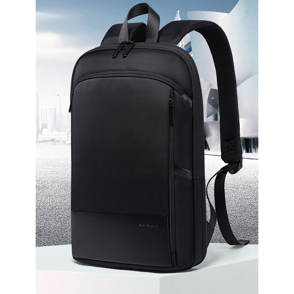 Rucsac laptop 15,6 K&M, extensibil, impermeabil, negru, 31x7x43cm