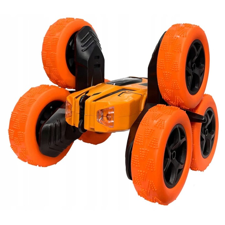 Masinuta RC Auto Twister, ProNice, 6 roti, efecte sonore si luminoase, 20x20cm, 6+