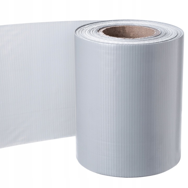 Tasma de protectie pentru gard panel, 19x35m, 20 clipsuri