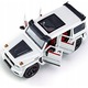 Fém autó Mercedes G-osztály Brabus G800 1:24, LED fénnyel, hanggal