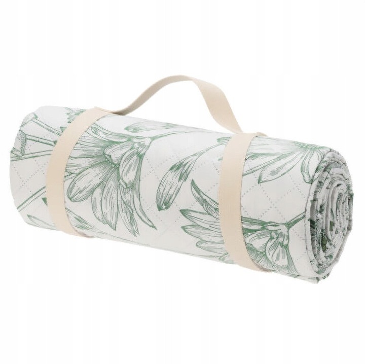 Patura picnic pliabila, ProGarden, 150x200cm, poliester, verde