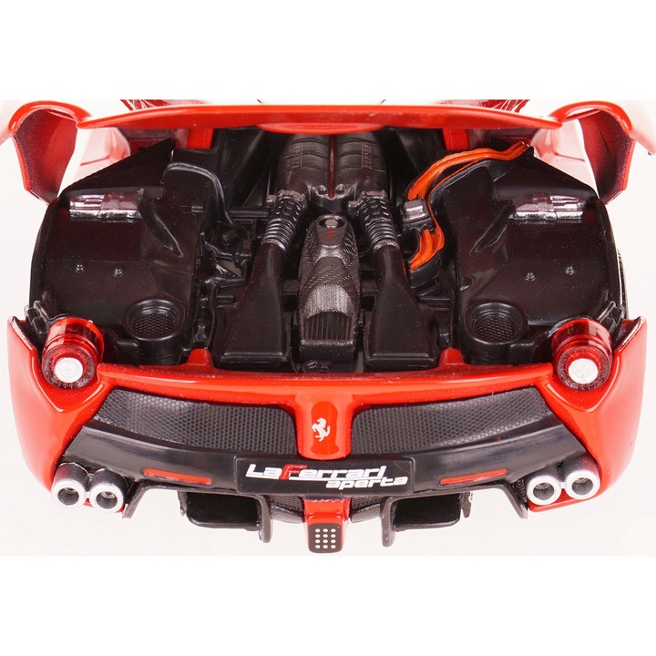 Fém modell Ferrari LaFerrari Aperta 1:24, motorháztető nyitható, 19x8,5x5cm