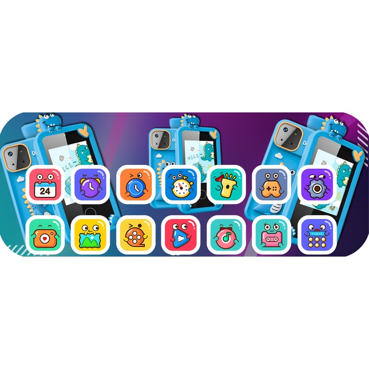 Детски телефон INNEXO с камера, игри