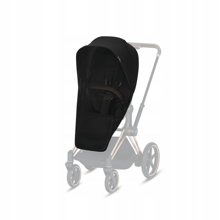 Plasa de tantari pentru carucior Cybex Priam Mios Balios S Lux, material elastic, lavabil, 30x30cm