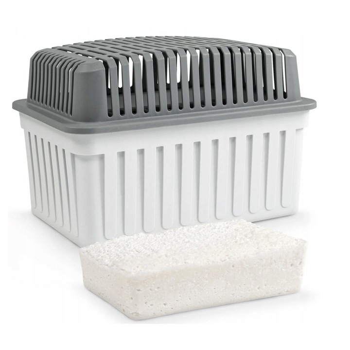 Изсушител за въздух WENKO, 1 кг, за помещения до 80 м³, сив, 23,5x15,5x15,5 см