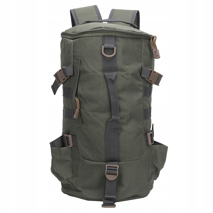 Rucsac de pescuit, 45x26cm, poliester, capacitate mare, multicolor