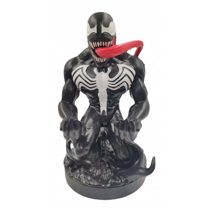 Suport telefon, pad Groot, Marvel, 21cm, set cu maini interschimbabile, PVC, multicolor