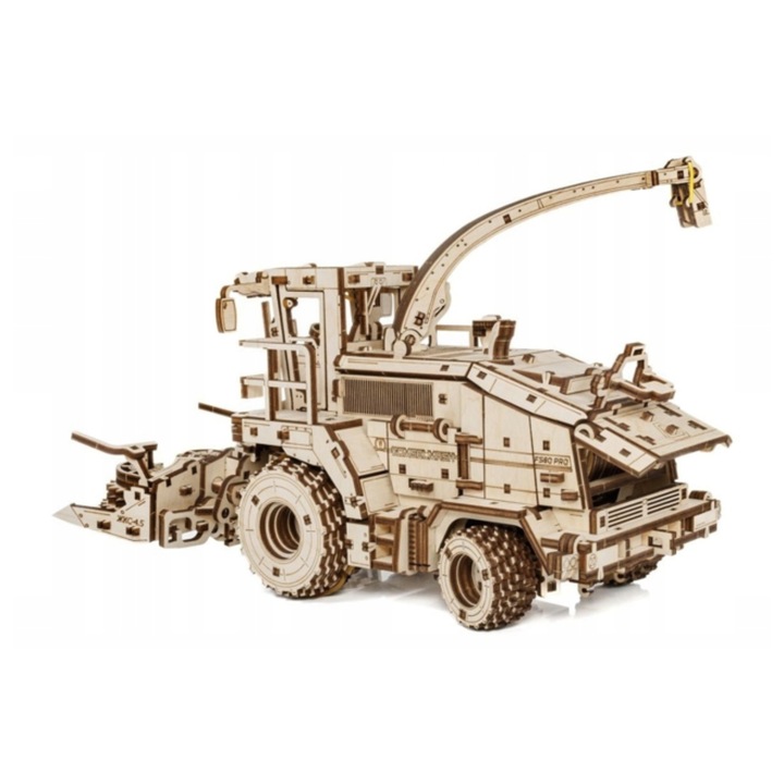 3D пъзел Комбайн FS80 PRO, строителен комплект, 580 части, 341x186x153мм, многоцветен