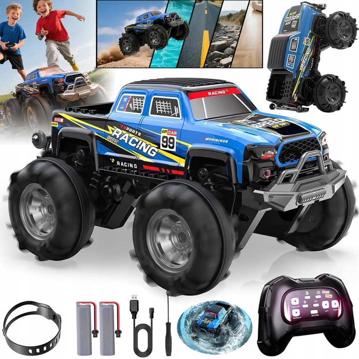 Terepjáró, Monster Truck, készlet, többszínű, gyerekeknek