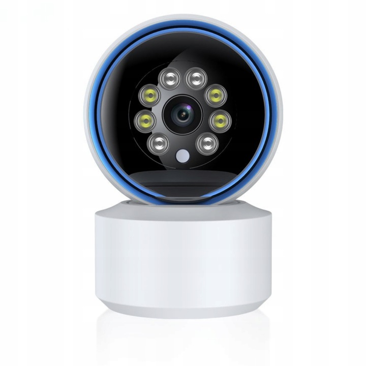 Camera de supraveghere interior, Benetech 5Mpx, Wi-Fi, detectie miscare, viziune nocturna, montaj flexibil