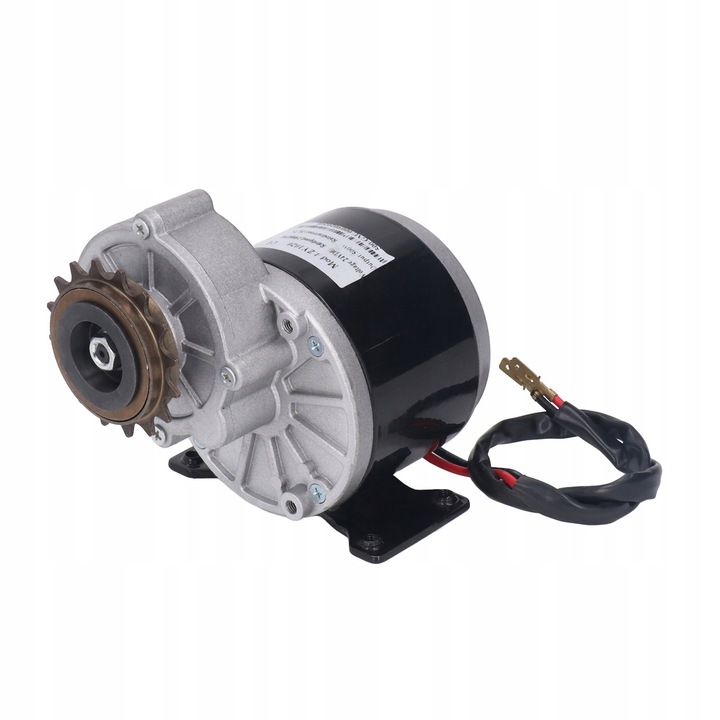 Set motor electric cu reductie 24V 500W, 16 dinti, aluminiu, 3202g