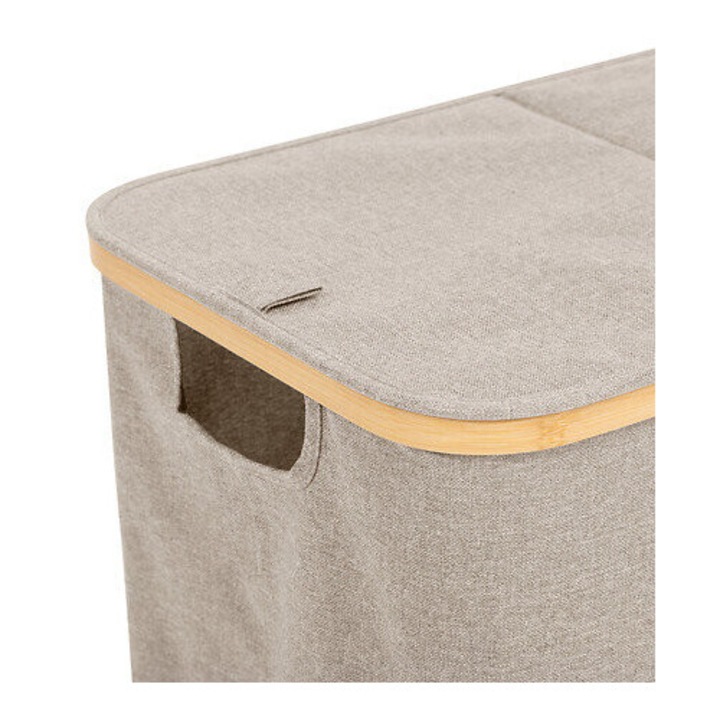 Cos de rufe 5five Simply Smart, 80l, gri, 53x33x54cm