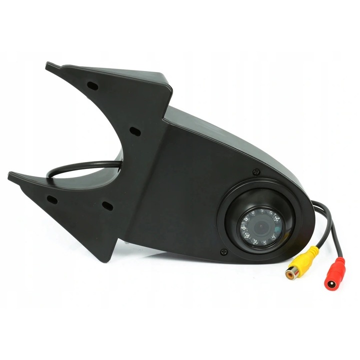 Kopier tolatókamera 10 IR LED-del, IP68 ellenállás, 220x135x55mm, fekete