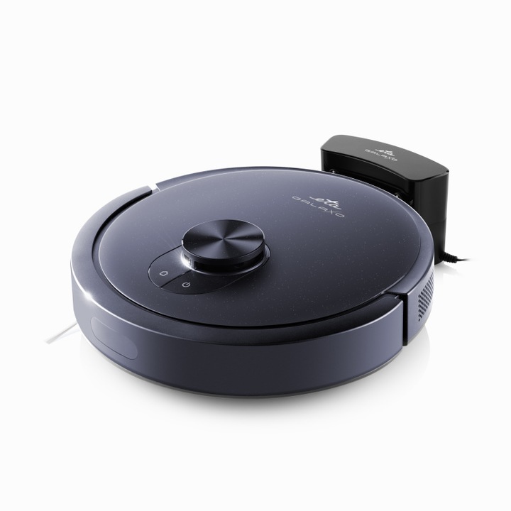 Робот прахосмукачка 2 в 1 ETA Galaxo, мощност 5000 Pa, лазерна навигация, електронен моп, 9.9 см, Wi-Fi