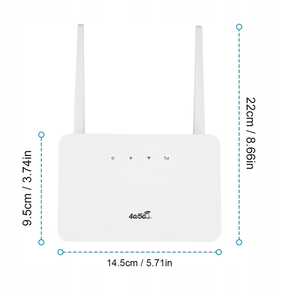 Router Wi-Fi 4G, CPE106-E, alb, 300Mbps, set cu adaptor si cablu - eMAG.ro