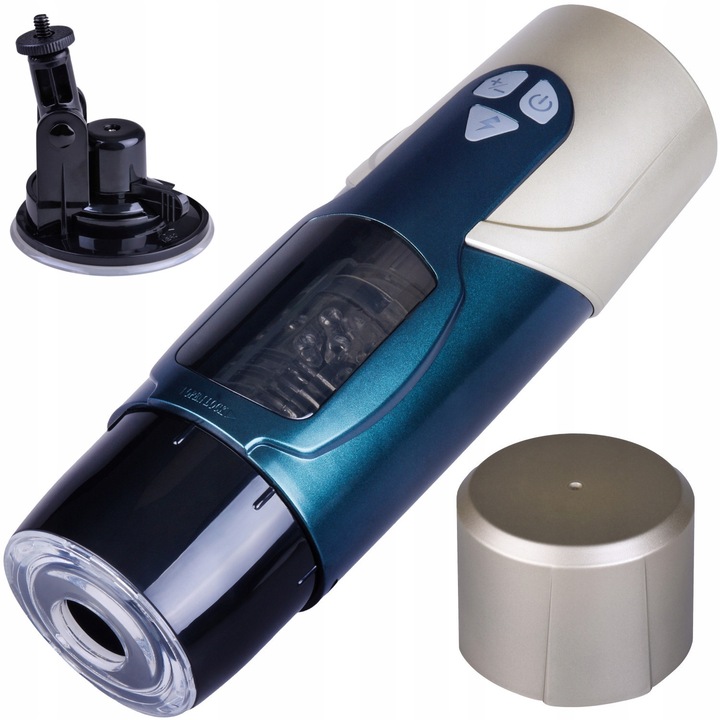 Ero-Bull Maszturbátor, Forgatható és Pozitív, 3D Alagút, Szilikon, 270x86x86mm