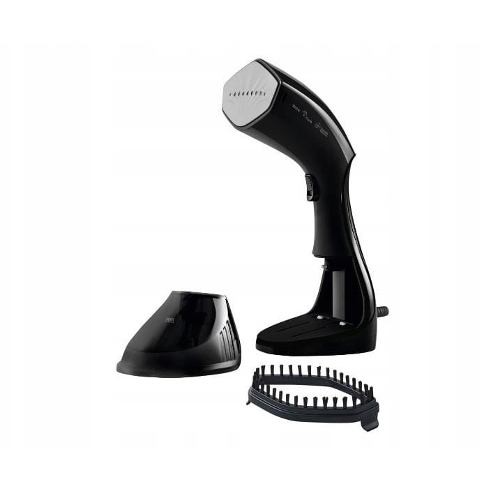 Parownica Grundig ST 6150, 1600W, 25g/min, neagra, 13x28x12cm, set cu accesorii