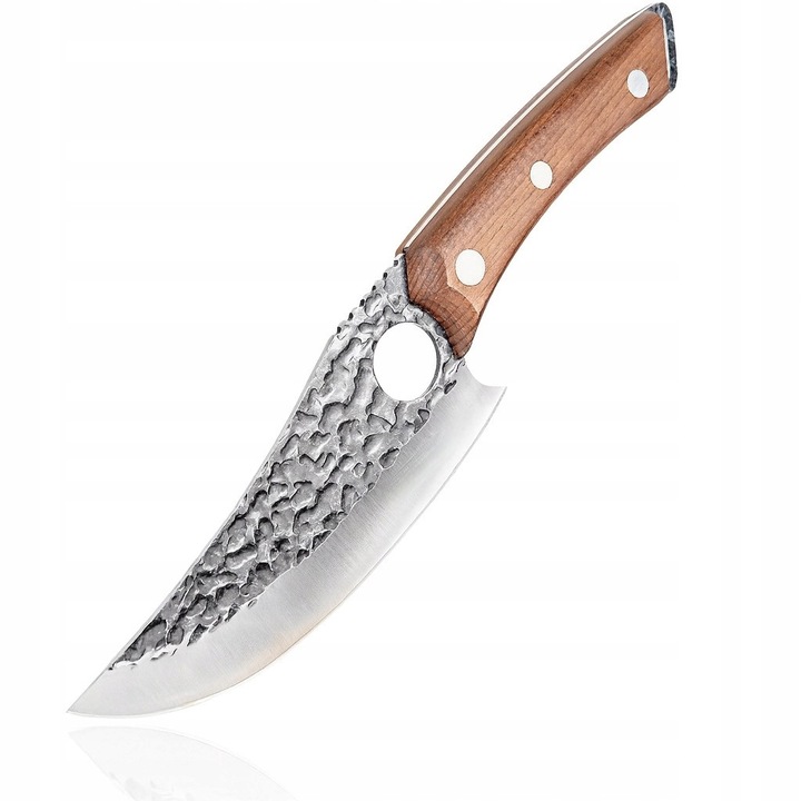 Cutit Bestselection Noz Szefa, otel inoxidabil, pentru taiere carne, cu etui