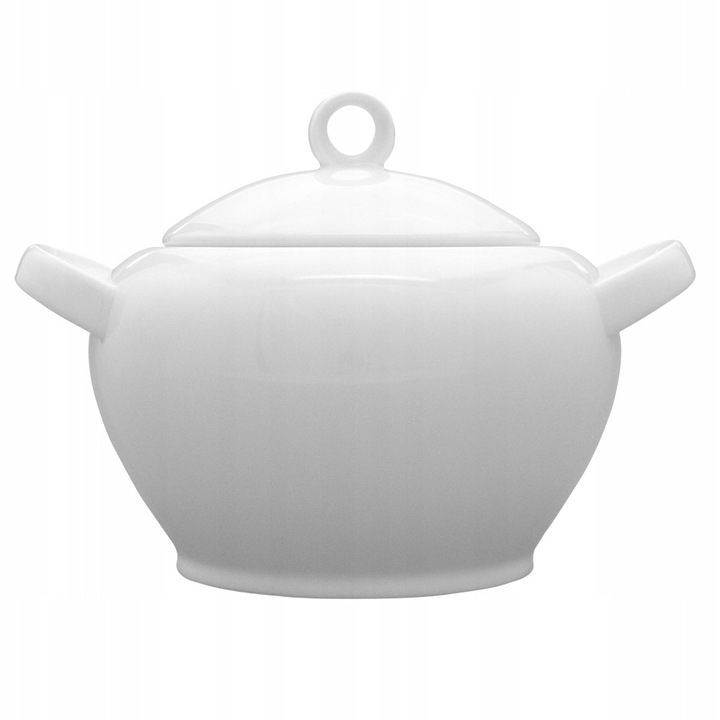 Bol Waza, Lubiana Sonia, 2,7 l, alb, cu capac