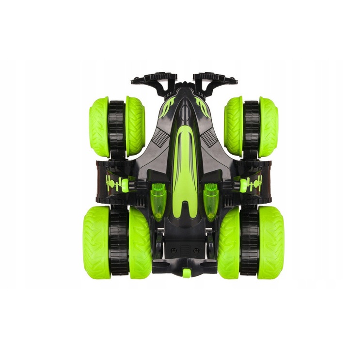 Masinuta Diablo Car, integral, 360° rotiri, LED, 21x20x13cm