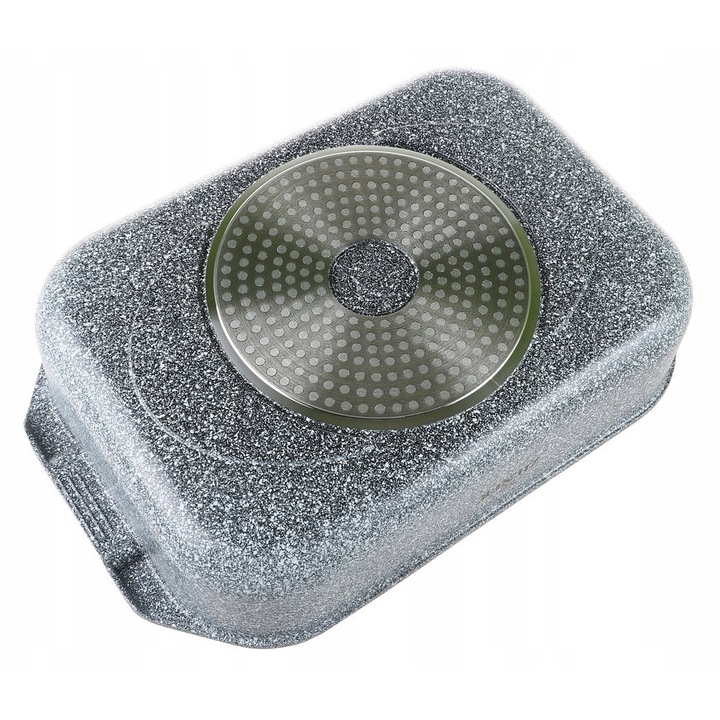 Márványos sütőedény 5,5L, 32cm, kerámia, tapadásmentes, sütéshez és főzéshez