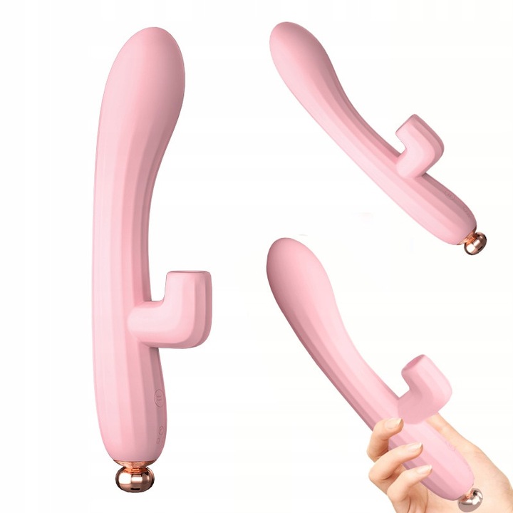 Szilikon vibrátor, Night Fantasy, vibrációs és szívó funkciókkal, vízálló, 3.5x3.6x21.3cm