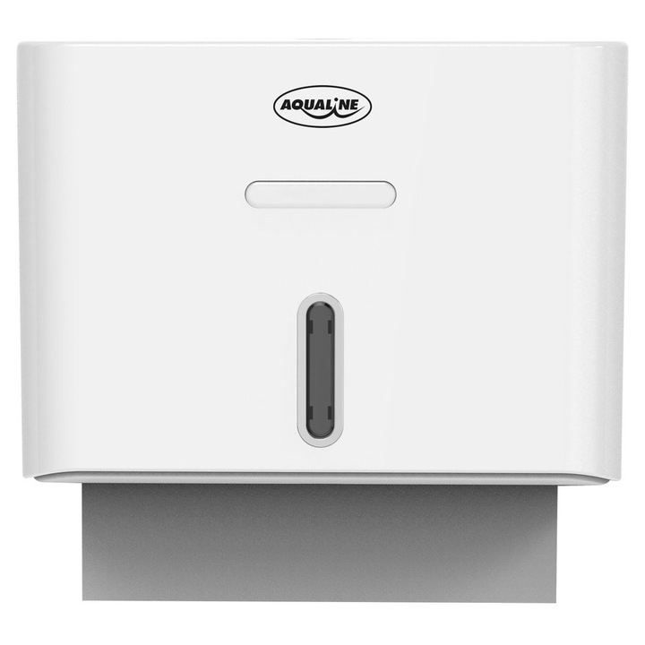 Dispenser Aqualine, OLMO, 273x205x96mm, alb, 1 buc